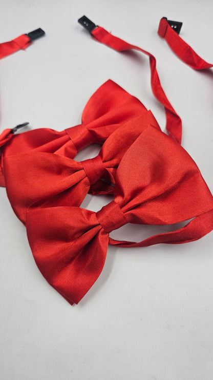 Corbatin Rojo Seda
